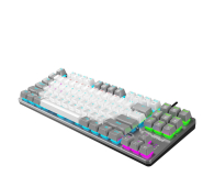 Rampage Snug RGB KRGD Red szaro-biała - 1500405 - zdjęcie 4